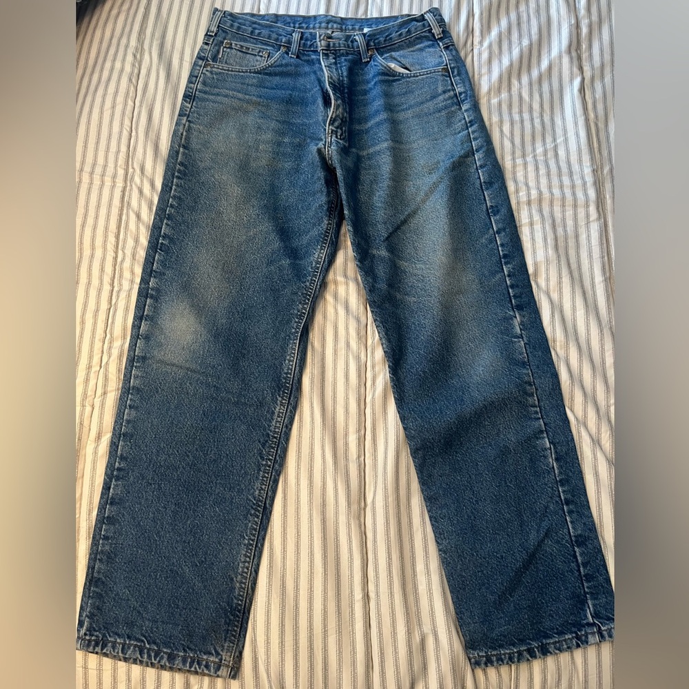 Men’s Carhartt flannel jeans